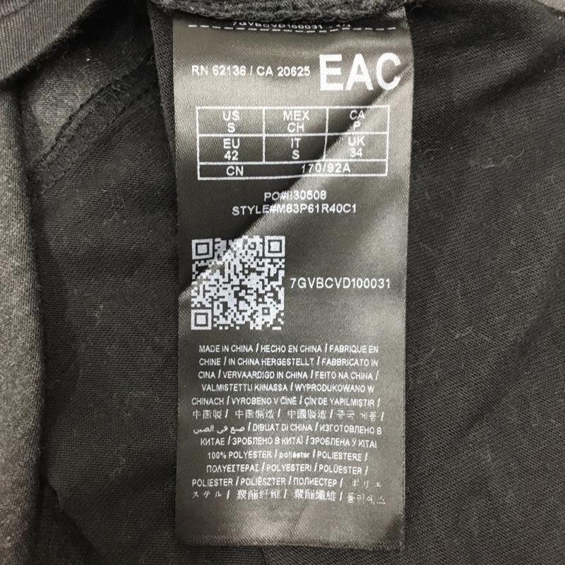 ゲス Guess Tシャツ 半袖 半袖カットソー 無地Tシャツ クルーネックカットソー S 無地 黒 / ブラック / メンズ USED 古着 中古 10118727