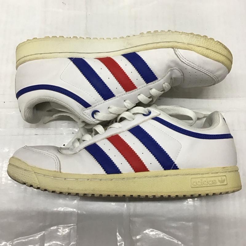 アディダス adidas スニーカー スニーカー DB0880 FA TOP TEN LO 25.5cm 25.5cm ロゴ、文字 白 / ホワイト / X 青 / ブルー / X 赤 / レッド / レディース USED 古着 中古 10116064