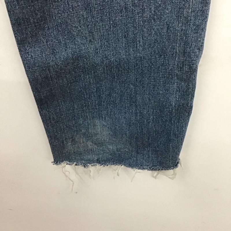 リーバイストラウスアンドコー Levi Strauss & co. パンツ デニム、ジーンズ デニムパンツ ストレートパンツ ワイドパンツ カジュアルパンツ 32インチ 無地 インディゴ / インディゴ /  メンズ USED 古着 中古 10124013