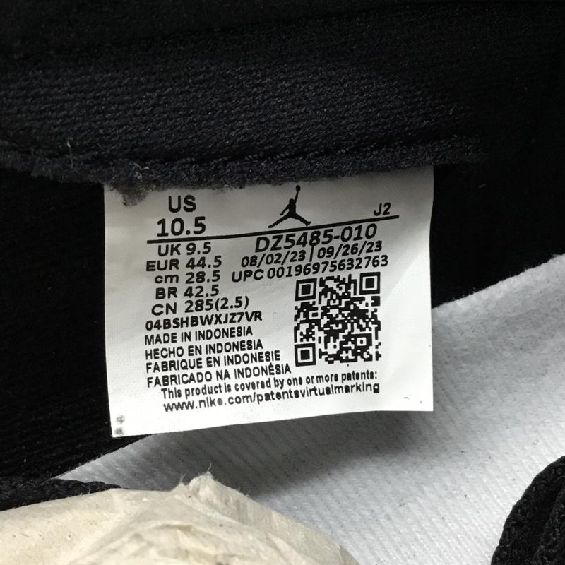 ナイキ NIKE スニーカー スニーカー DZ5485-010 AIR JORDAN 1 RETRO HIGH OG 28.5cm 箱有 28.5cm ロゴ、文字 黒 / ブラック / X 白 / ホワイト / メンズ USED 古着 中古 10107876