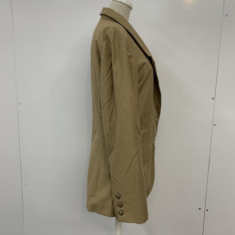 ワンウェイ one way ジャケット、上着 ジャケット、ブレザー S 無地 茶 / ブラウン / レディース USED 古着 中古 10042887