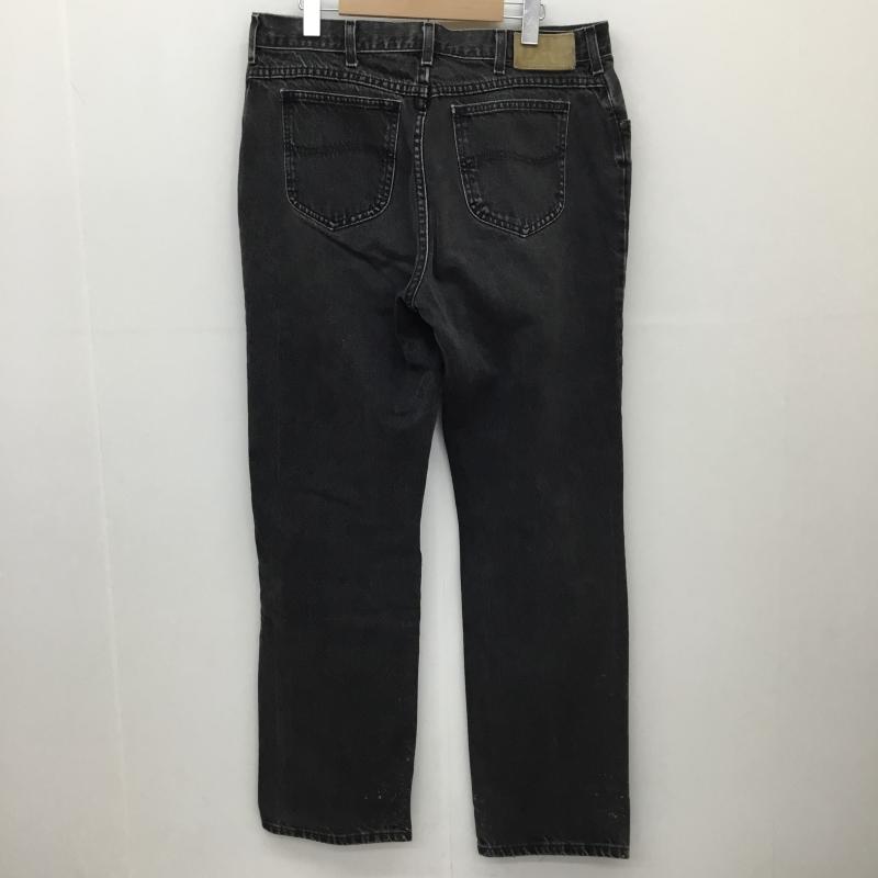 リー Lee パンツ デニム、ジーンズ 200-8908 38 無地 黒 / ブラック / メンズ USED 古着 中古 10135817