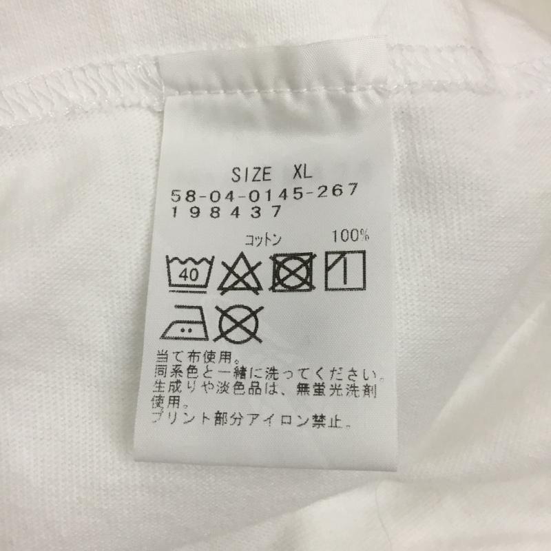 ビームス BEAMS Tシャツ 半袖 58-04-0145-267 BEAMSSOCCERJリーグ 30th Tシャツ 半袖カットソー プリントTシャツ XL プリント 白 / ホワイト / メンズ USED 古着 中古 10108284