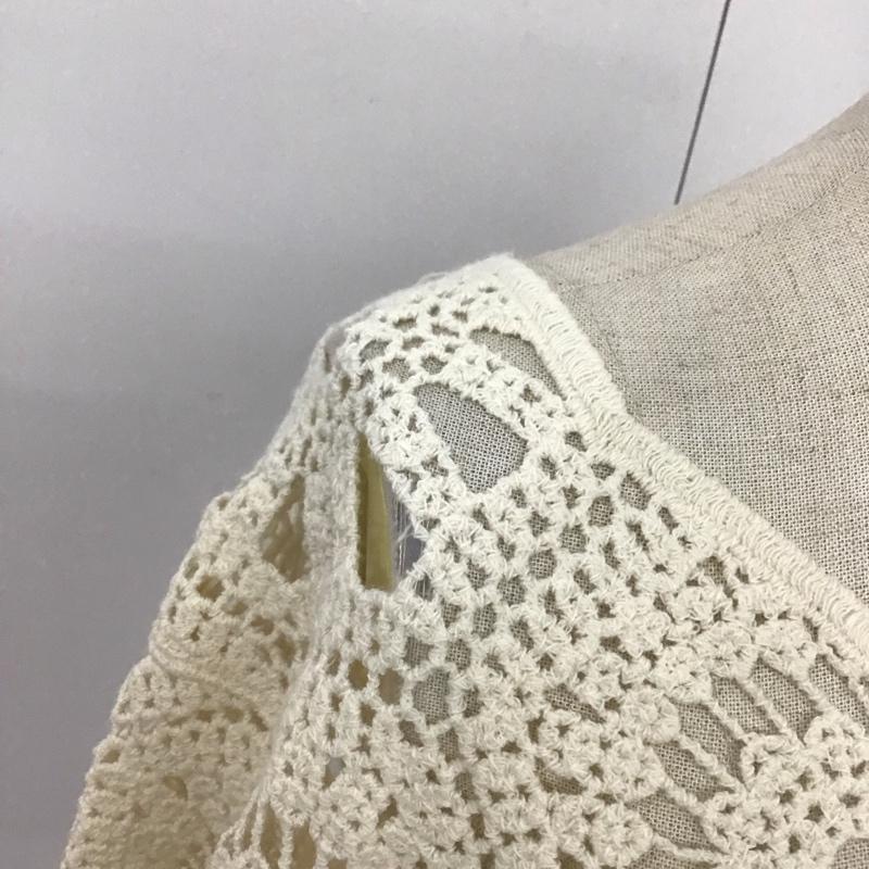 フォルクシー forksy. カットソー 半袖 FREE 無地 白 / ホワイト / レディース USED 古着 中古 10117230