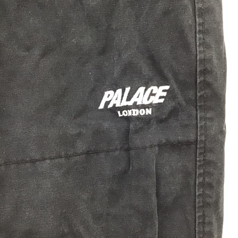 パレス PALACE パンツ ワークパンツ、ペインターパンツ RN150137 ジョガーパンツ S ロゴ、文字 紺 / ネイビー /  メンズ USED 古着 中古 10122623