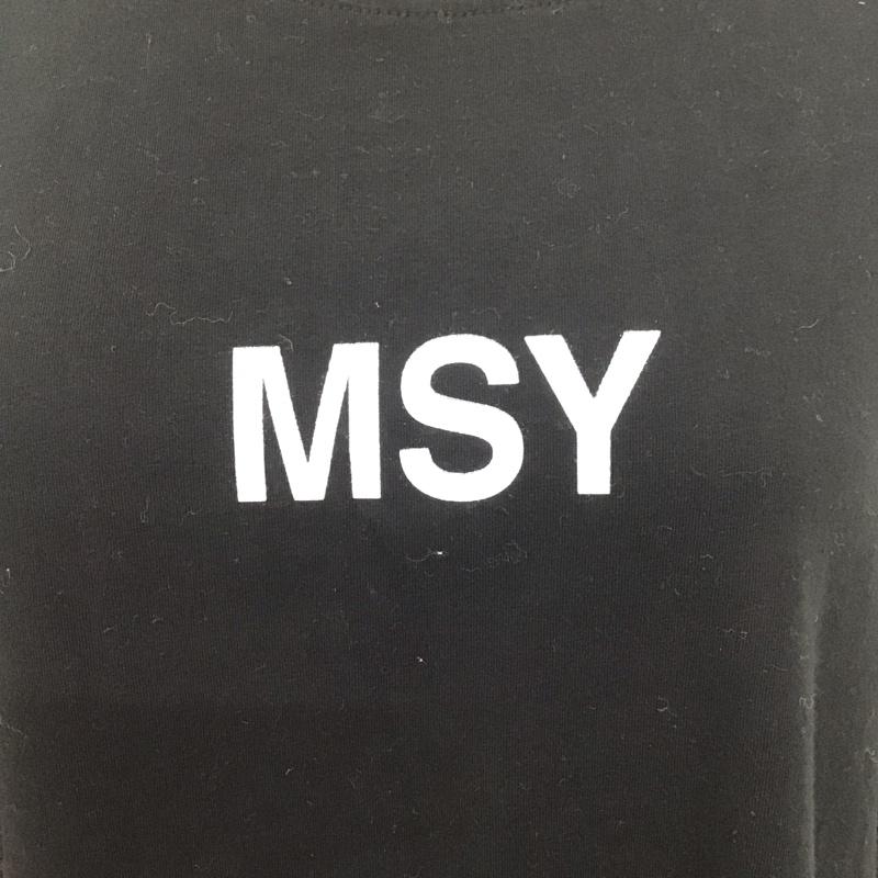 マウジー MOUSSY カットソー 長袖 長袖カットソー クルーネックカットソー ロングスリーブカットソー プリントTシャツ FREE プリント 黒 / ブラック / レディース USED 古着 中古 10109177