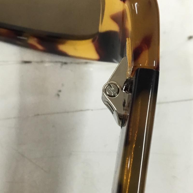 ステューシー STUSSY めがね・サングラス サングラス LANDON ケース付き ワンポイント 茶 / ブラウン / メンズ USED 古着 中古 10105468