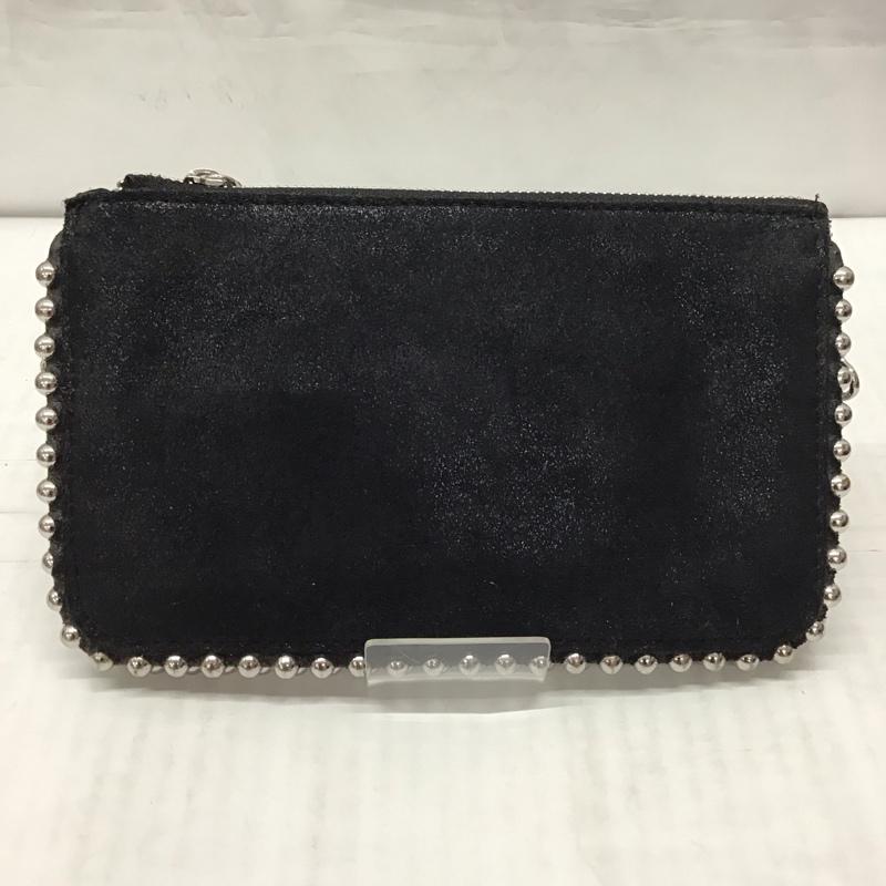 ザラ ZARA ショルダーバッグ ショルダーバッグ 8085 204 040 スタッズ チェーンベルト 無地 黒 / ブラック / X 銀 / シルバー / レディース USED 古着 中古 10115440