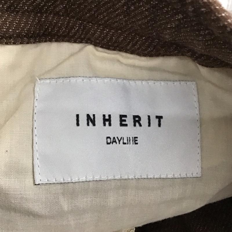 インヘリット INHERIT パンツ ワークパンツ、ペインターパンツ ワイドパンツ カジュアルパンツ ワークパンツ ストレッチ M 無地 茶 / ブラウン / メンズ USED 古着 中古 10132278