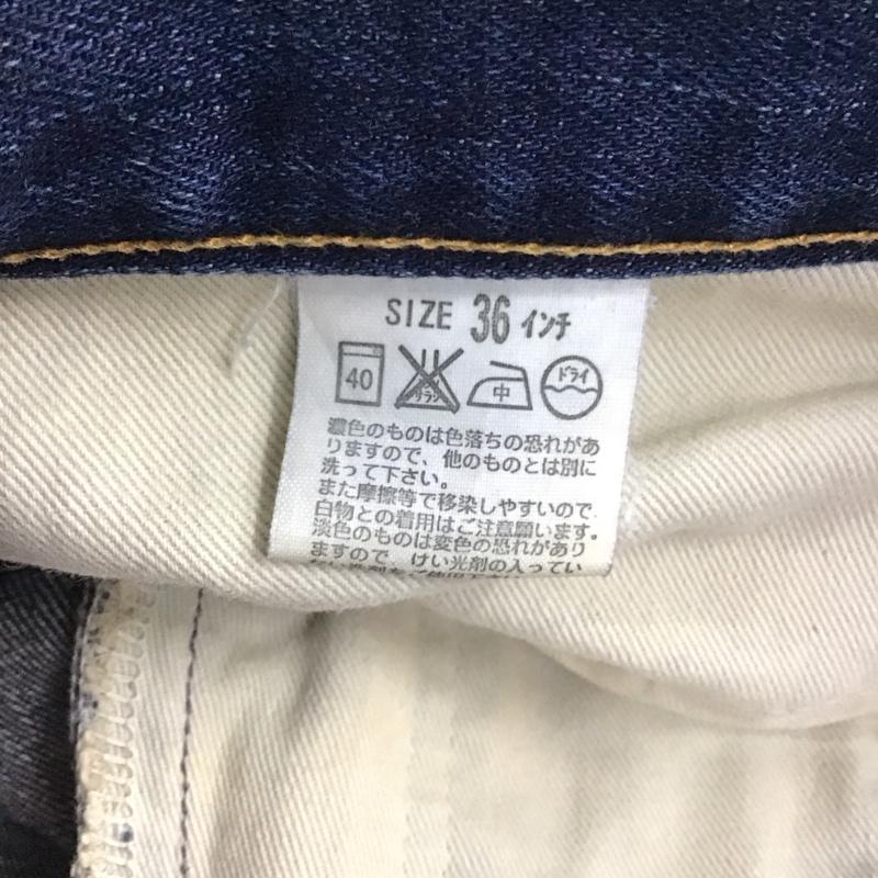 リーバイスフェノム LEVI S Fenom パンツ デニム、ジーンズ 505-0207m デニムパンツ ワイドパンツ カジュアルパンツ 36 プリント X ダメージ加工 インディゴ / インディゴ / メンズ USED 古着 中古 10134062