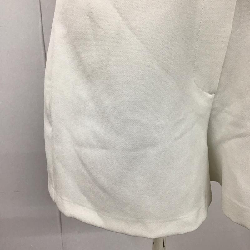ザラ ZARA ワンピース・ドレス・オールインワン ワンピース・ドレス・オールインワン ノースリーブオールインワン ショートパンツ S 無地 白 / ホワイト / レディース USED 古着 中古 10118609