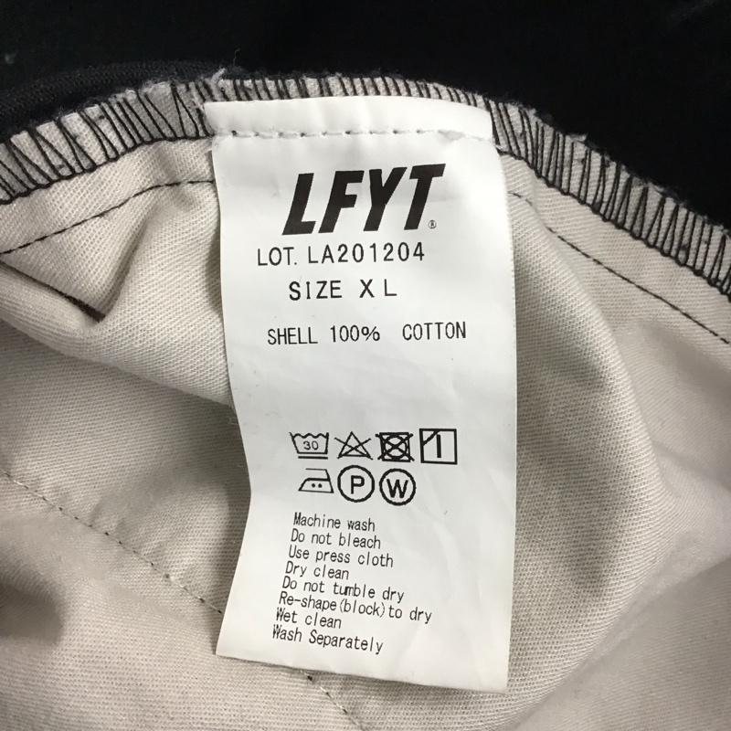 ラファイエット Lafayette パンツ ワークパンツ、ペインターパンツ ワークパンツ ワイドパンツ カジュアルパンツ XL 無地 黒 / ブラック / メンズ USED 古着 中古 10131297