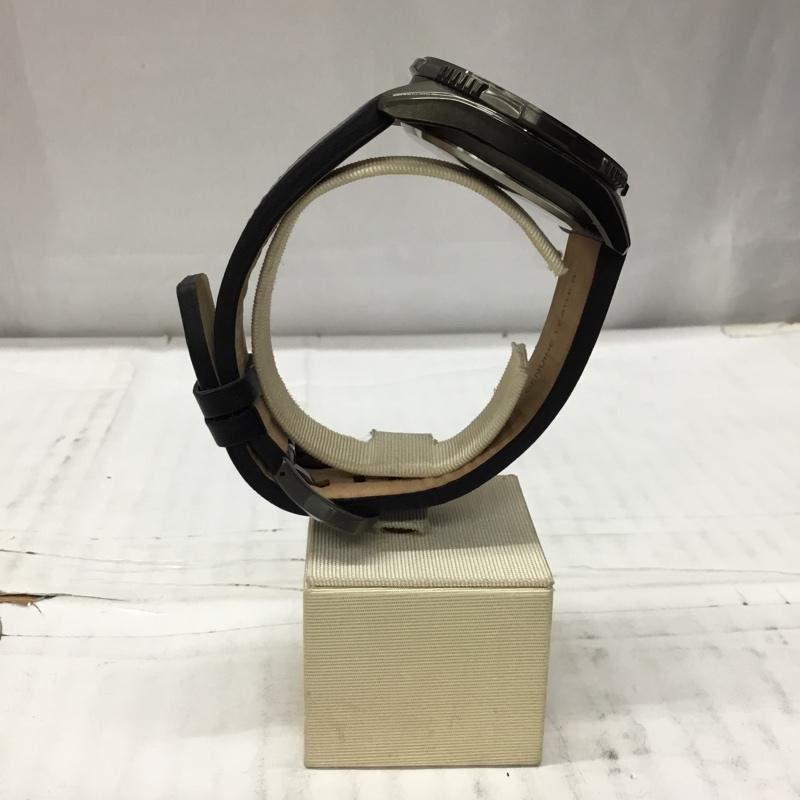 シチズン CITIZEN 腕時計 アナログ(クォーツ式) ECO DRIVE E660-R015192 ソーラー電波 箱有 ロゴ、文字 カーキ / カーキ / X 黒 / ブラック / メンズ USED 古着 中古 10106411