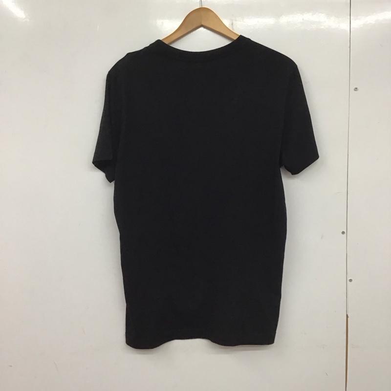 ディーゼル DIESEL Tシャツ 半袖 半袖カットソー プリントTシャツ クルーネックカットソー M プリント 黒 / ブラック / メンズ USED 古着 中古 10137948