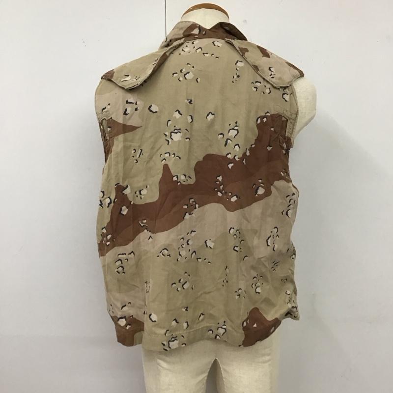 古着 USED ベスト ベスト US ARMY ボディアーマー ベスト デザートカモ ミリタリー アメリカ軍 S カモフラージュ柄・迷彩 茶 / ブラウン / X ベージュ / ベージュ / メンズ USED 古着 中古 10117974