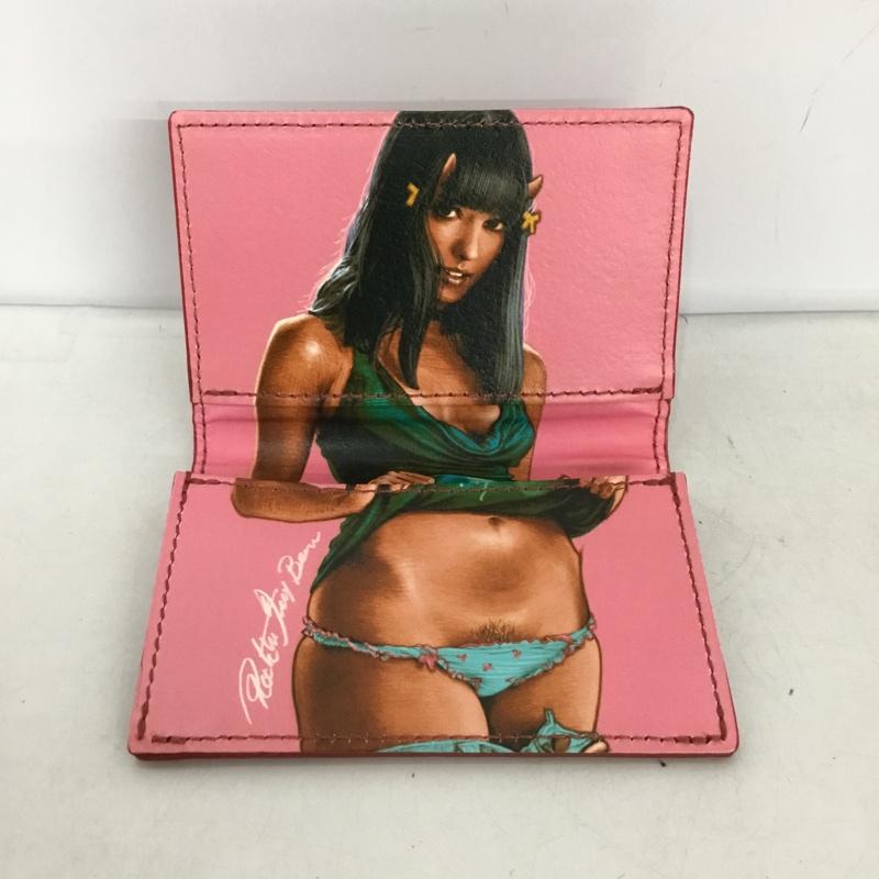 エロスティカ EROSTiKA カードケース カードケース ロッキンジェリービーン パスケース ロゴ、文字 赤 / レッド / メンズ USED 古着 中古 10134552