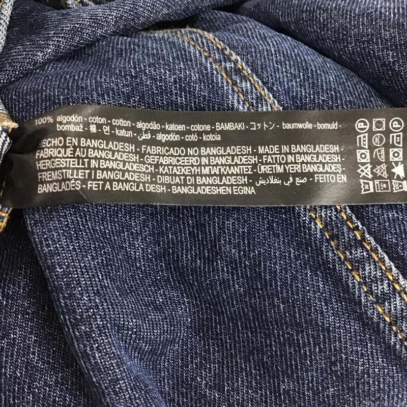 ザラ ZARA ワンピース ロングスカート デニム M 無地 インディゴ / インディゴ / レディース USED 古着 中古 10137447