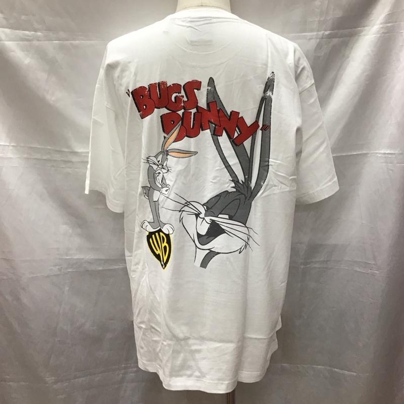 キス KITH Tシャツ 半袖 半袖カットソー プリントTシャツ クルーネックカットソー XL プリント 白 / ホワイト /  メンズ USED 古着 中古 10111010