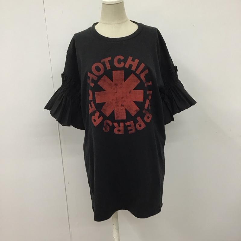 古着 USED Tシャツ 半袖 REDHOTCHILIPEPPERS L プリント 黒 / ブラック / レディース USED 古着 中古 10109109