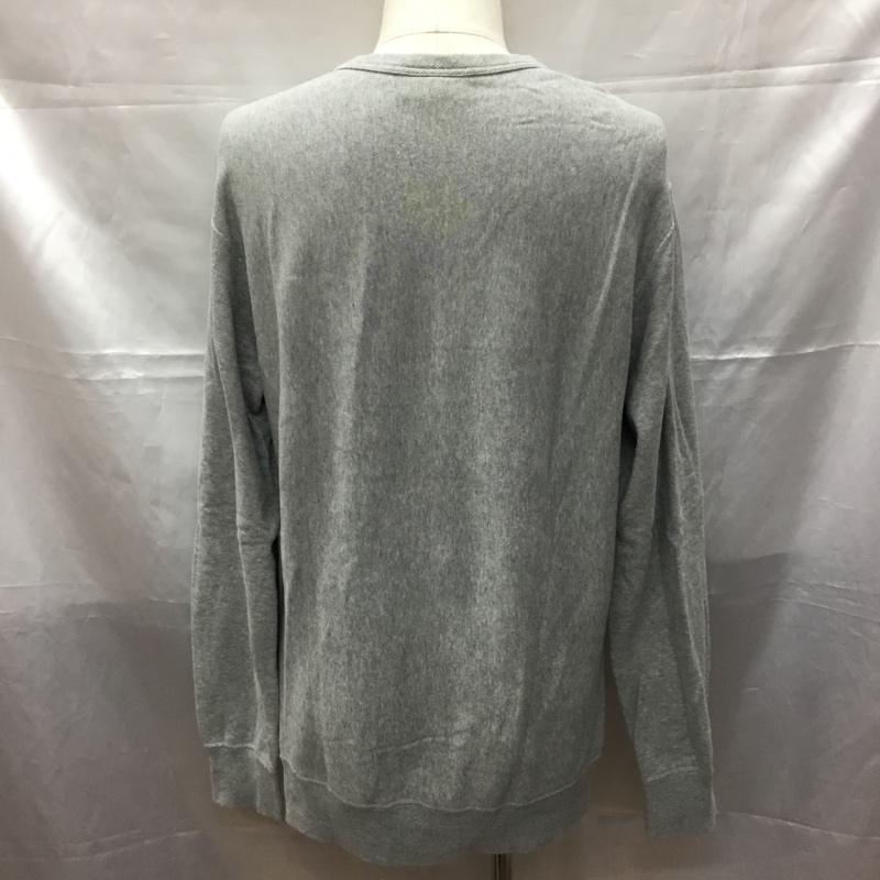ラコステ LACOSTE トレーナー 長袖 XL 無地 灰 / グレー / メンズ USED 古着 中古 10109618