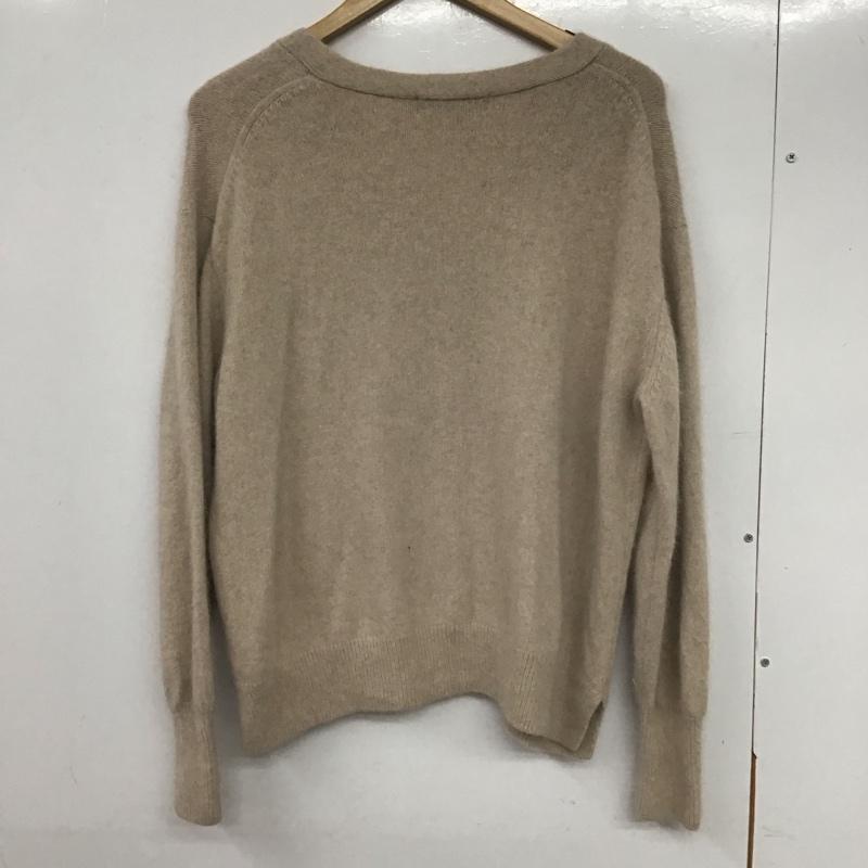 ナノユニバース nano・universe ニット、セーター 長袖 FREE 無地 ベージュ / ベージュ / レディース USED 古着 中古 10133417