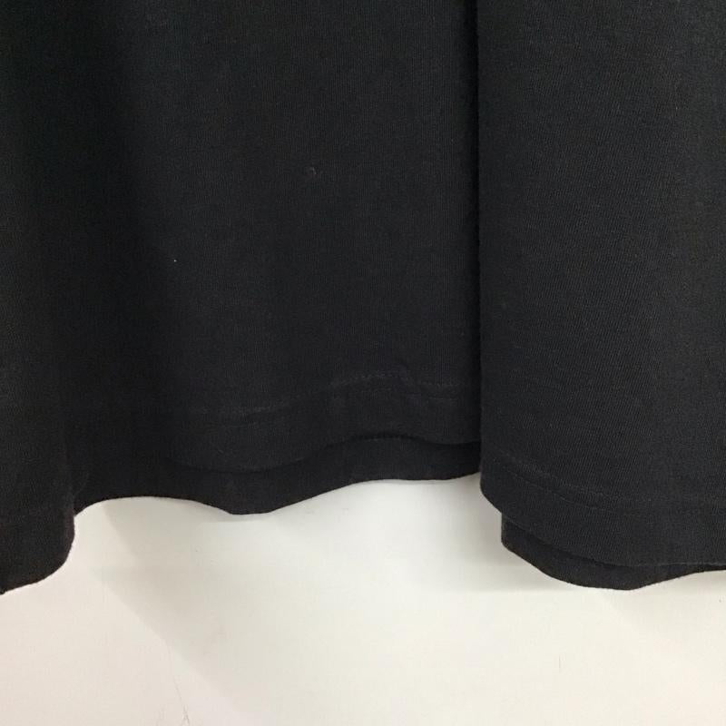 アディダス adidas Tシャツ 半袖 半袖カットソー プリントTシャツ クルーネックカットソー XL ロゴ、文字 黒 / ブラック / メンズ USED 古着 中古 10137635