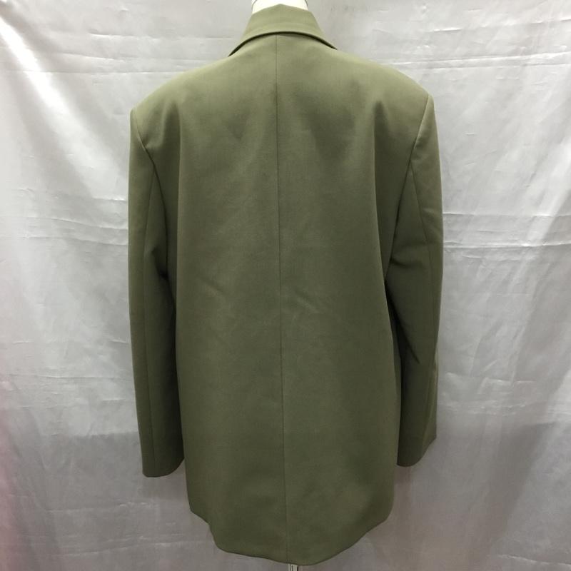 ザラ ZARA ジャケット、上着 ジャケット、ブレザー ジャケット カジュアルジャケット カラージャケット S 無地 カーキ / カーキ / レディース USED 古着 中古 10115800