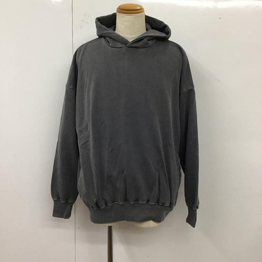 ビーミング バイ ビームス B:MING by BEAMS パーカー 長袖 長袖パーカー フード付きパーカー プリントスウェット トレーナー L 無地 灰 / グレー /  メンズ USED 古着 中古 10120623