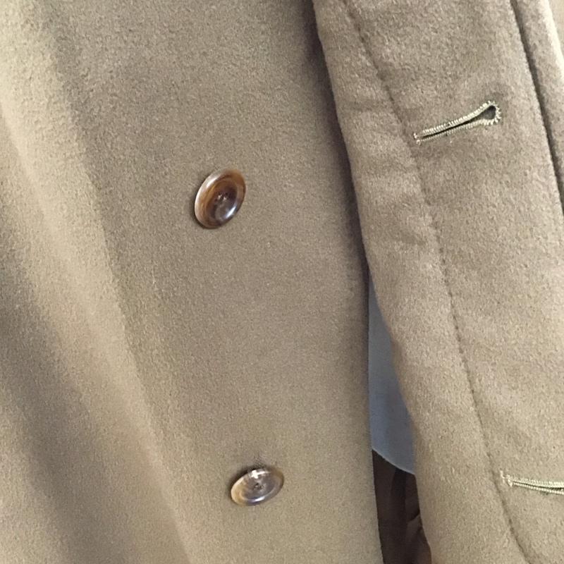 アクアスキュータム Aquascutum コート コート一般 ロングコート ロングジャケット カラージャケット アウター 無地 キャメル / キャメル / メンズ USED 古着 中古 10121038