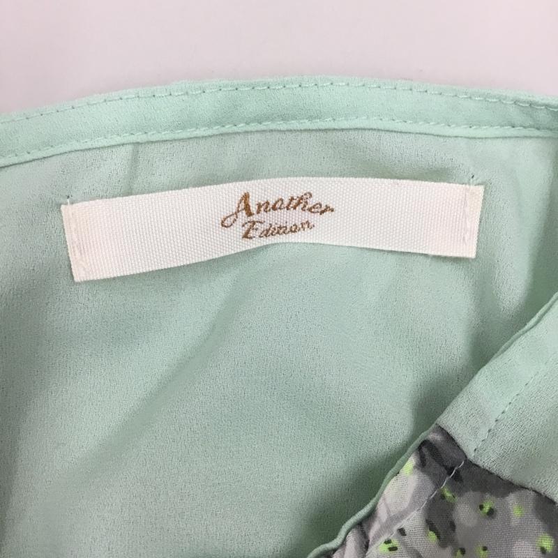 アナザーエディション Anather Edition カットソー 半袖 半袖カットソー 半袖シャツ クルーネックカットソー プリント マルチカラー / マルチカラー / レディース USED 古着 中古 10118484