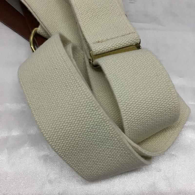 リーバイス Levi s ファッション小物 サスペンダー ロゴ、文字 茶 / ブラウン / X アイボリー / アイボリー / メンズ USED 古着 中古 10107634