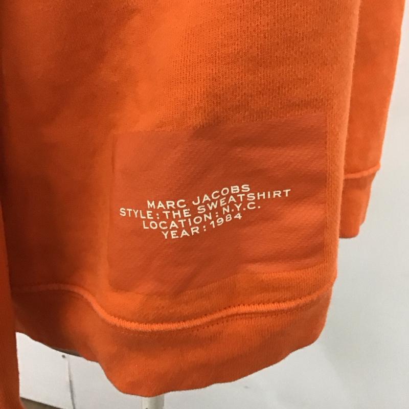 マークジェイコブス MARCJACOBS トレーナー 長袖 C604C05PF21 スウェット S ロゴ、文字 橙 / オレンジ / レディース USED 古着 中古 10109655