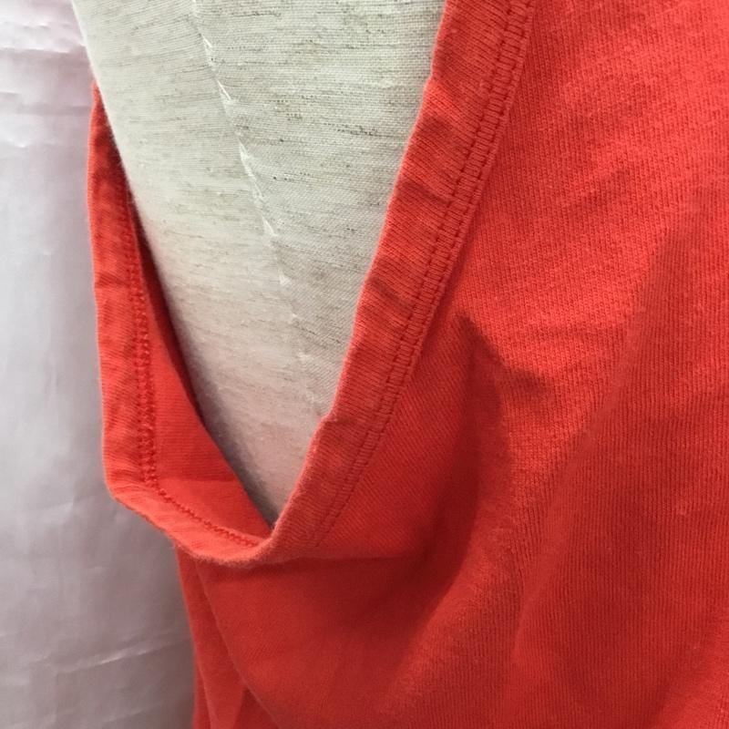 ステューシー STUSSY タンクトップ タンクトップ タンクトップ ノースリーブカットソー プリントカットソー XL プリント 赤 / レッド / メンズ USED 古着 中古 10114784
