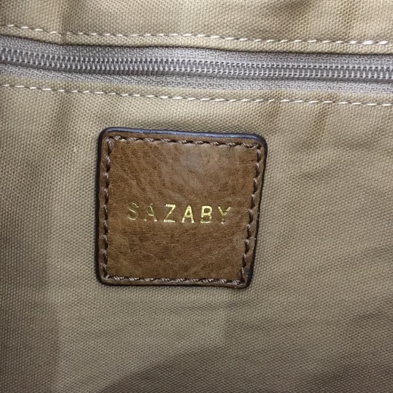 サザビー SAZABY トートバッグ トートバッグ 無地 茶 / ブラウン / レディース USED 古着 中古 10128068