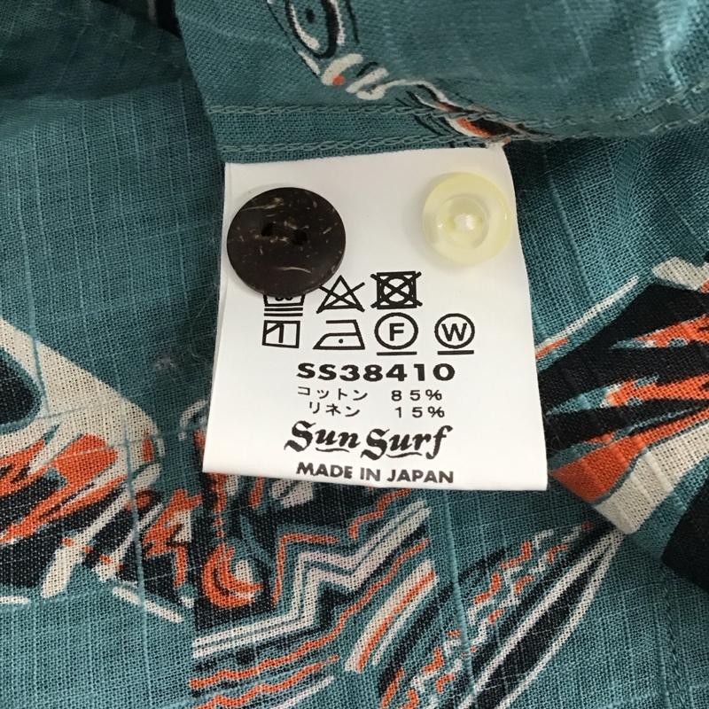 サンサーフ SUN SURF シャツ、ブラウス 半袖 半袖シャツ プリントシャツ ポケットシャツ アロハシャツ M プリント マルチカラー / マルチカラー / メンズ USED 古着 中古 10136231