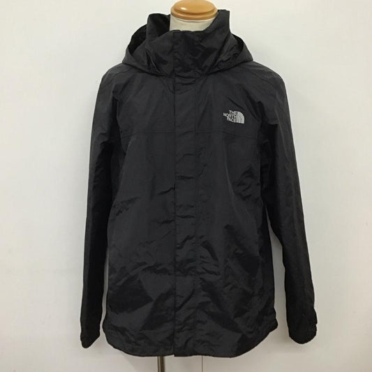ザノースフェイス THE NORTH FACE ジャケット、上着 ジャンパー、ブルゾン nf0a2vd5 ナイロンジャケット ジップアップパーカー L ロゴ、文字 黒 / ブラック /  メンズ USED 古着 中古 10124087