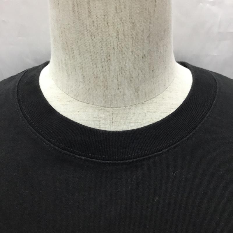 イグザンプル EXAMPLE Tシャツ 半袖 半袖カットソー プリントTシャツ クルーネックカットソー L プリント 黒 / ブラック /  メンズ USED 古着 中古 10108721