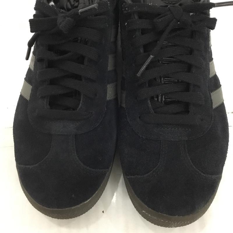 アディダス adidas スニーカー スニーカー ID6105 GAZELLE 28cm 28.0cm ロゴ、文字 黒 / ブラック / X 金 / ゴールド / メンズ USED 古着 中古 10123649