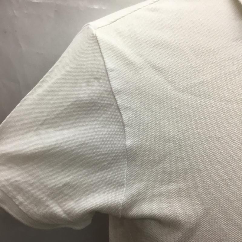 ポロラルフローレン POLO RALPH LAUREN ポロシャツ 半袖 半袖ポロシャツ カラーカットソー 半袖カットソー S ロゴ、文字 白 / ホワイト / メンズ USED 古着 中古 10106598