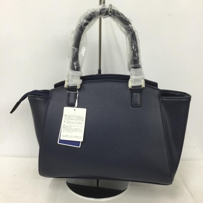 アンドシュエット & chouette トートバッグ トートバッグ 1820105761 ショルダー 2WAY ロゴ、文字 紺 / ネイビー / レディース USED 古着 中古 10136973