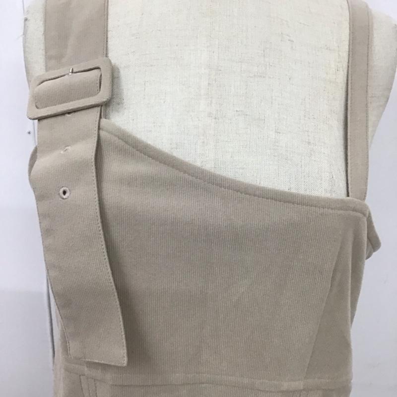 ダブルクローゼット w closet ワンピース ロングスカート ノースリーブロングワンピース フレアスカートワンピース 無地 ベージュ / ベージュ / レディース USED 古着 中古 10119048
