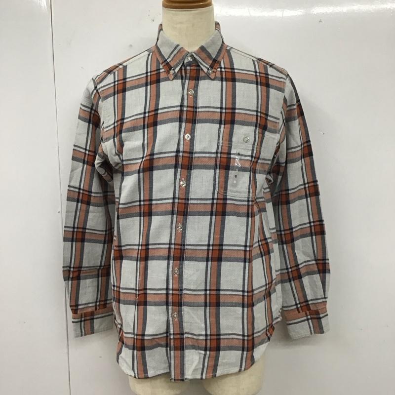 エディーバウアー Eddie Bauer シャツ、ブラウス 長袖 長袖シャツ カラーシャツ ポケットシャツ 長袖カットソー チェックシャツ S チェック マルチカラー / マルチカラー /  メンズ USED 古着 中古 10112842