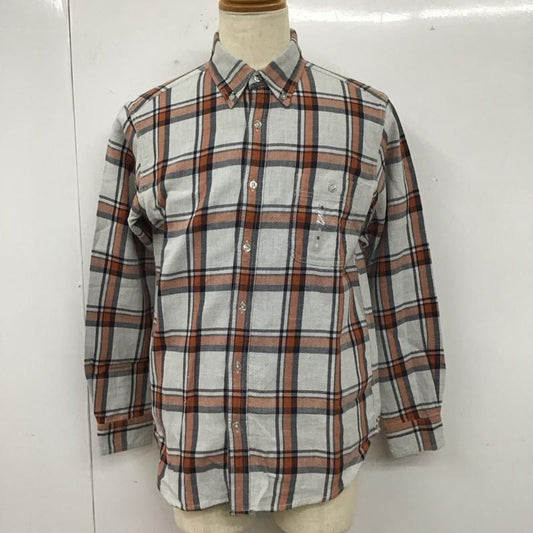 エディーバウアー Eddie Bauer シャツ、ブラウス 長袖 長袖シャツ カラーシャツ ポケットシャツ 長袖カットソー チェックシャツ S チェック マルチカラー / マルチカラー /  メンズ USED 古着 中古 10112842