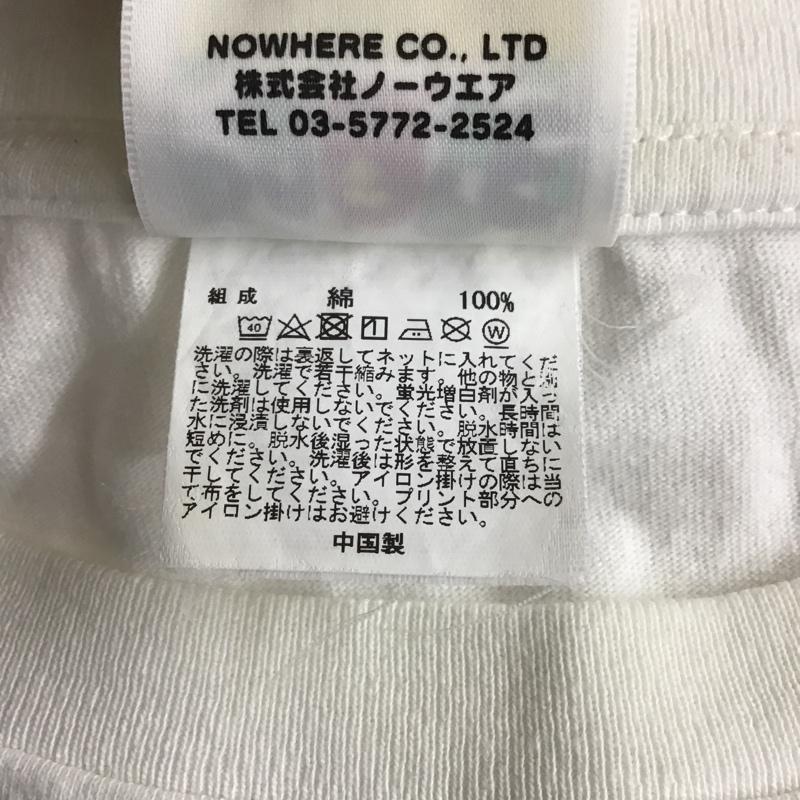 アベイシングエイプ A BATHING APE Tシャツ 半袖 半袖カットソー プリントTシャツ クルーネックカットソー XL プリント 白 / ホワイト / メンズ USED 古着 中古 10105547