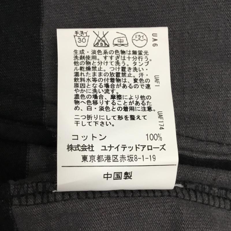 ユナイテッドアローズグリーンレーベルリラクシング UNITED ARROWS green label relaxing ジャケット、上着 ジャケット、ブレザー ジップアップジャケット ジャンパー ジャケット カジュアルジャケット M ボーダー柄 黒 / ブラック / X 灰 / グレー / メンズ USED 古着 中古 10108773