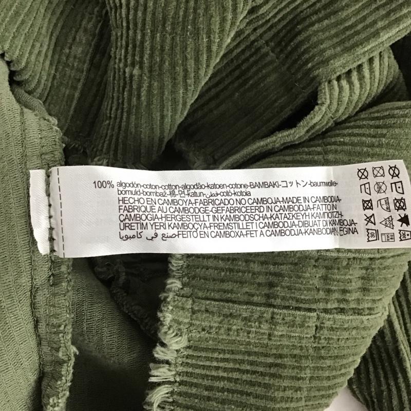 ザラ ZARA ジャケット、上着 ジャケット、ブレザー コーデュロイ S 無地 緑 / グリーン / レディース USED 古着 中古 10139505