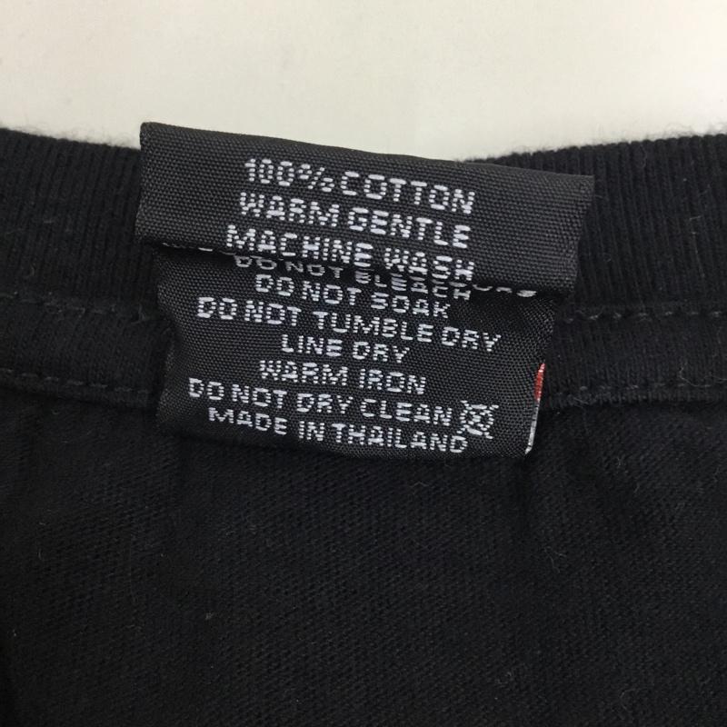 古着 USED Tシャツ 半袖 半袖カットソー プリントTシャツ クルーネックカットソー バンドTシャツ M プリント 黒 / ブラック /  メンズ USED 古着 中古 10111307