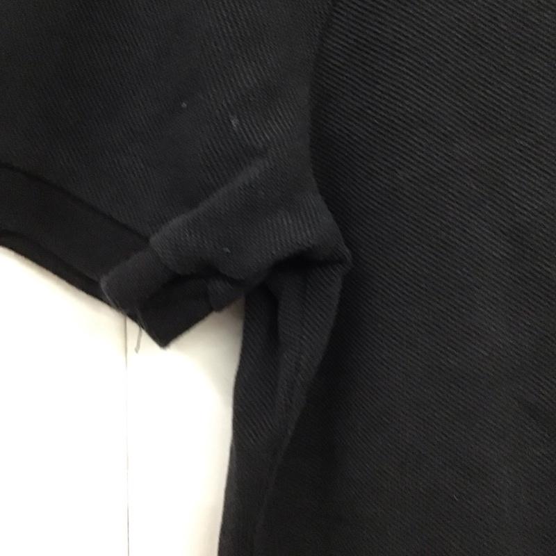 バーバリーブリット Burberry Brit ポロシャツ 半袖 半袖ポロシャツ 半袖カットソー カラーシャツ M ロゴ、文字 黒 / ブラック / メンズ USED 古着 中古 10131126