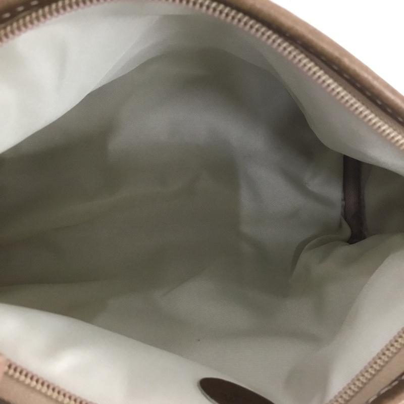ロエベ LOEWE ポーチ ポーチ old ワンポイント ベージュ / ベージュ / レディース USED 古着 中古 10137335