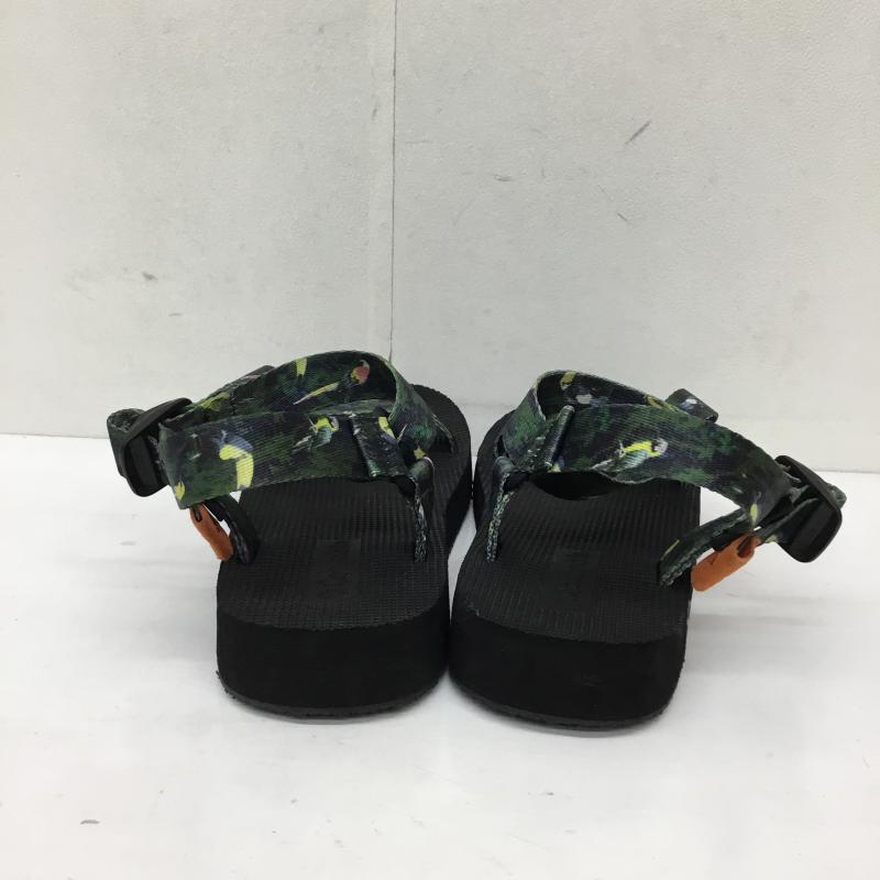 コロンビア Columbia サンダル サンダル 総柄 緑 / グリーン / メンズ USED 古着 中古 10134723